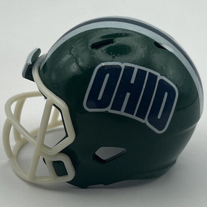 Custom Ohio Bobcats Pocket Pro Helmet Dark Green MAC