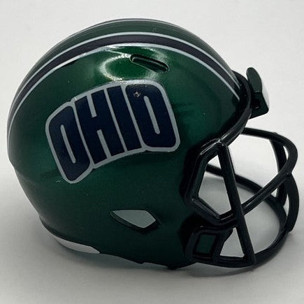 Custom Ohio Bobcats Pocket Pro Helmet Dark Green MAC