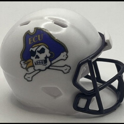Custom ECU Pirates Pocket Pro Helmet White American Conference