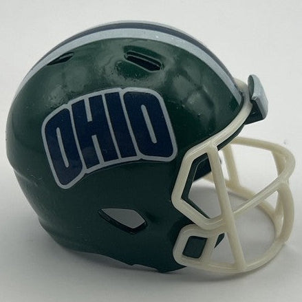 Custom Ohio Bobcats Pocket Pro Helmet Dark Green MAC