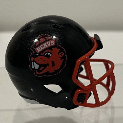 Custom Oregon State Beavers Pocket Pro Helmet Black Pac-12